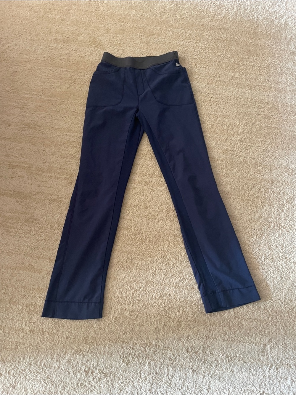 Classic Navy Straight-Leg Women's Scrubs